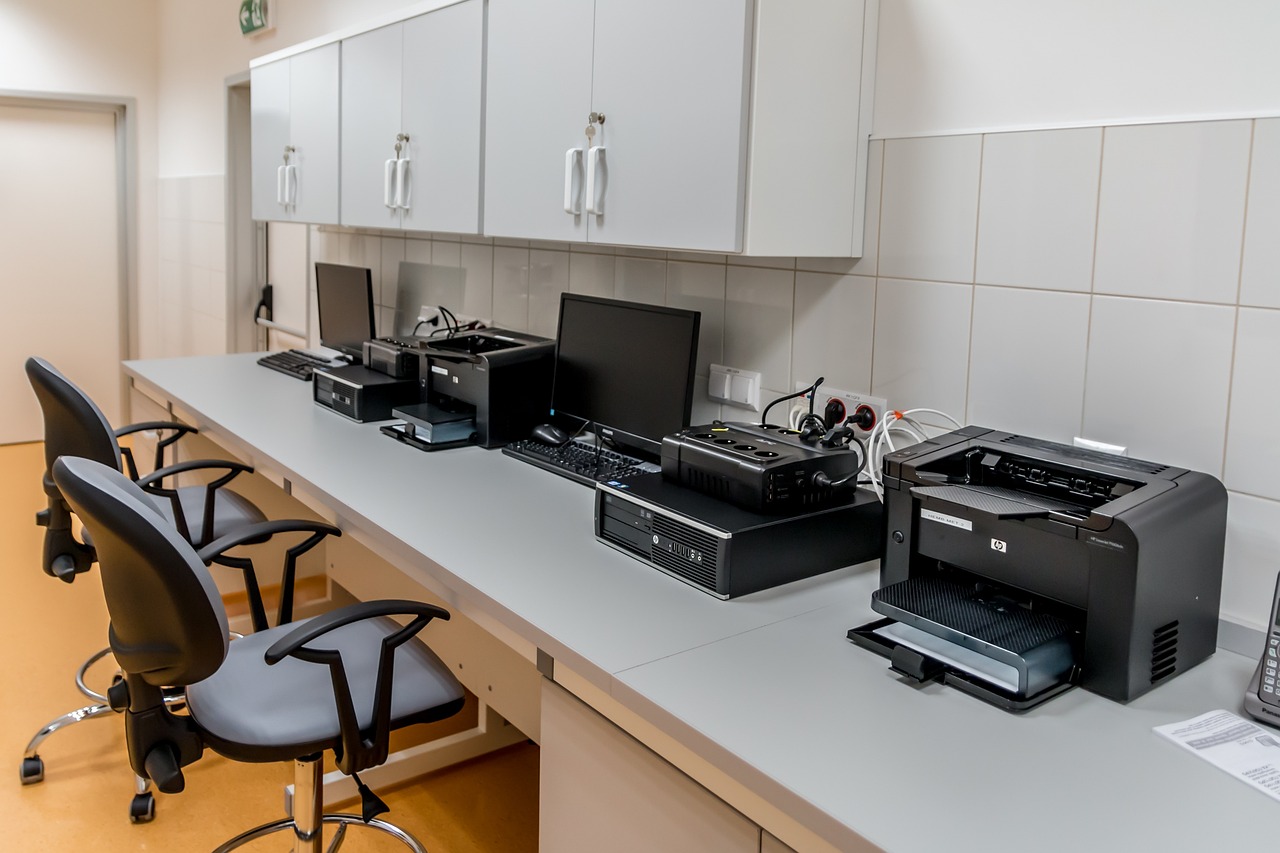 server room data center racks