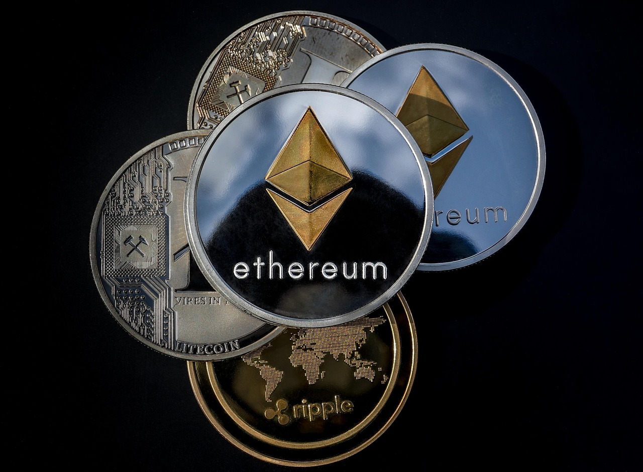 cryptocurrency trading screen red